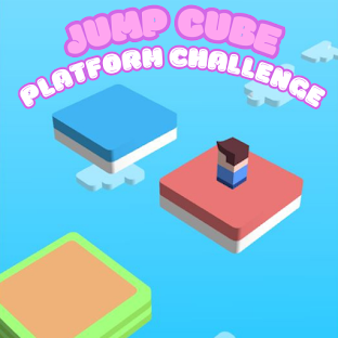 Jump Cube Platform Challenge